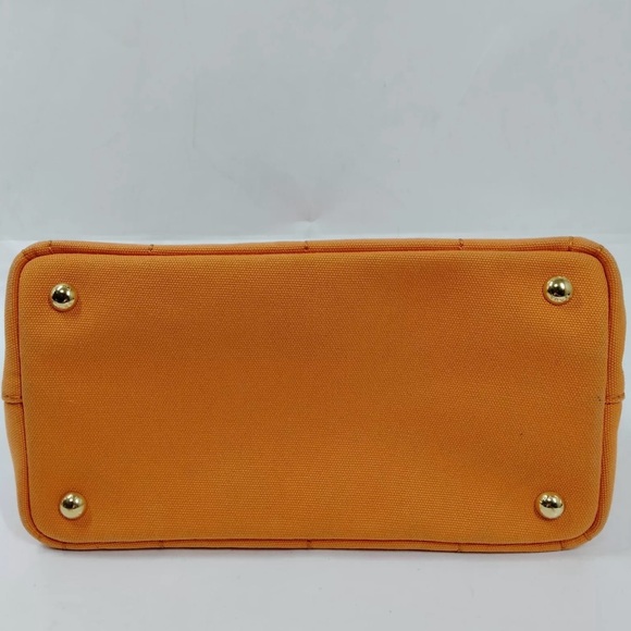 PRADA Canapa Canvas Tote Handbag/Crossbody Bag - Picture 11 of 12